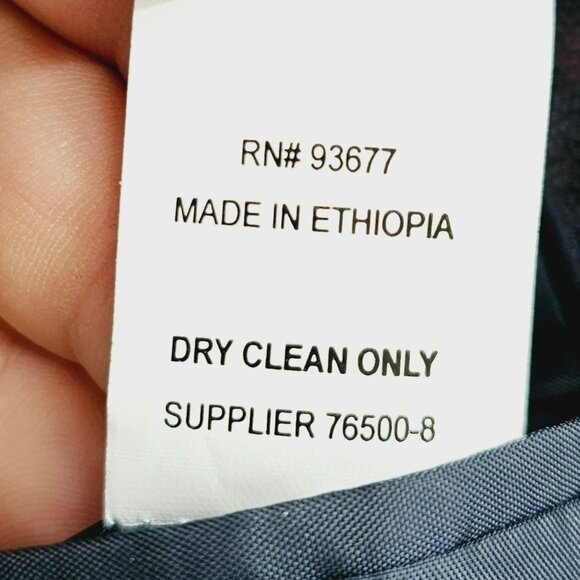 Stafford Classic Fit Blazer Coat 52R 2 Button Stretch Seasonal Texture Plaid New - Picture 10 of 13